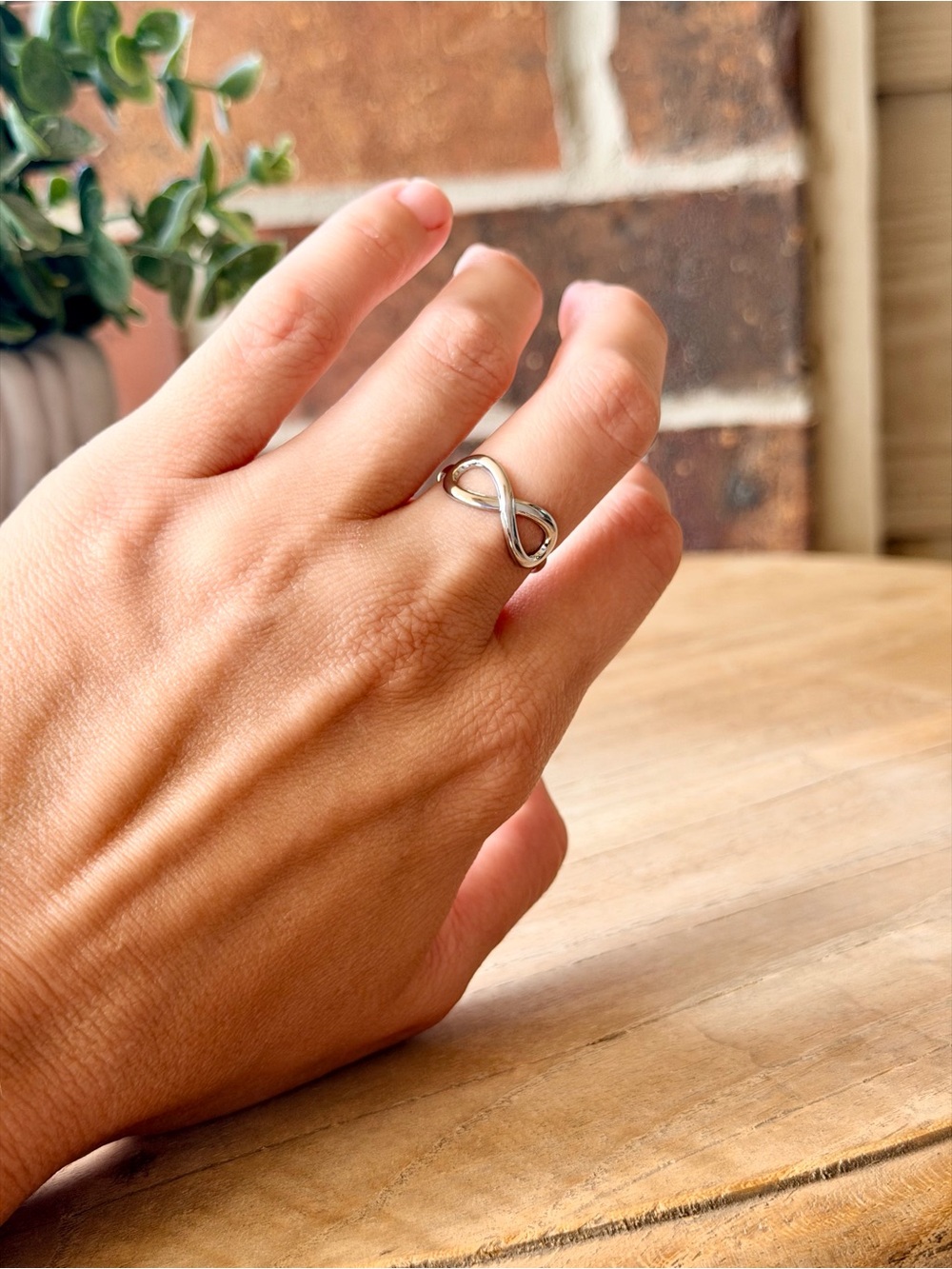 Stainless Steel Infinity Ring